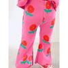 Children's Bell-Bottom Pants 2025 Spring and Autumn New Elastic Waist Leggings for Toddlers and Young Children, Girls' Trendy Long Pants