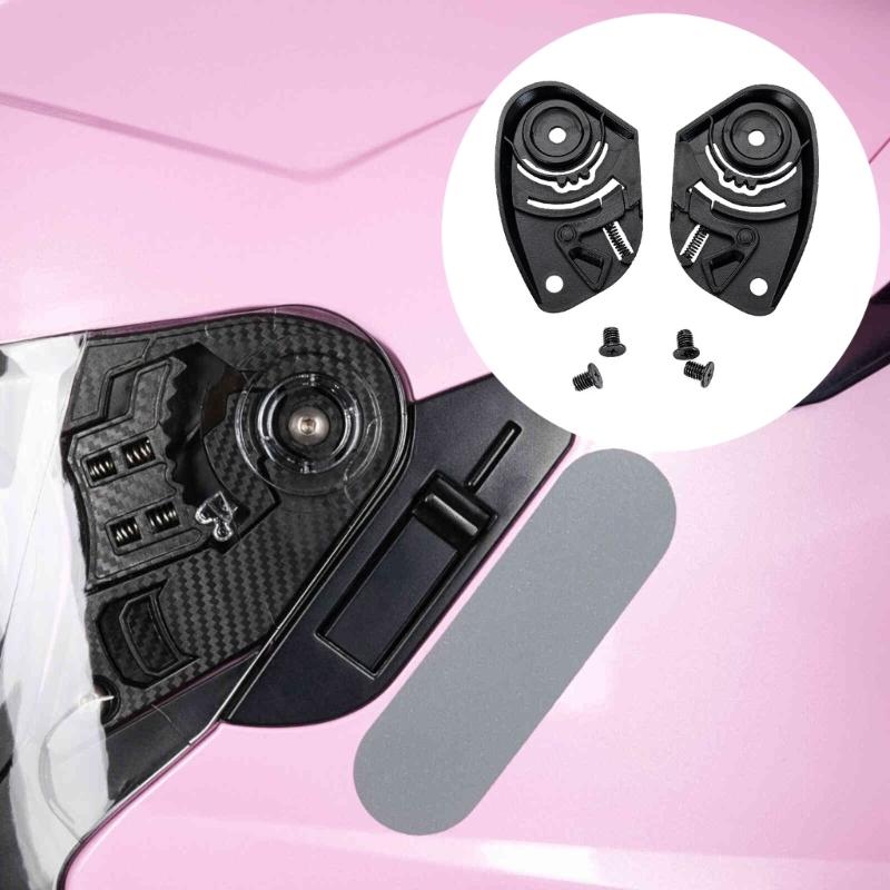 1 Pair Flip Up Helmets Shield Base Holder Replacement Parts for KYT Helmets Lens Fixing Base