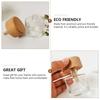 Refillable Diffuser Bottles with Wooden Cap Glass Fragrance Diffuser Bottle  Bathroom