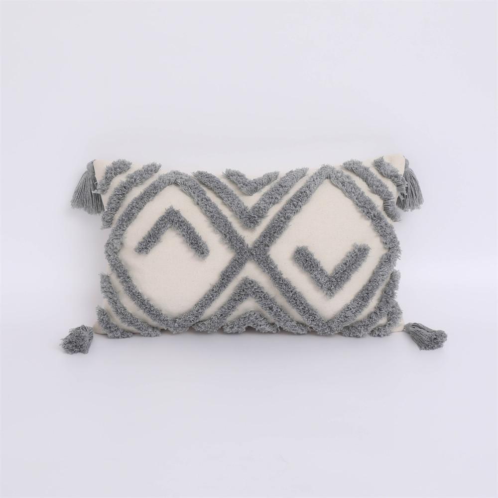 45 * 45/30 * 50cm Moroccan Bohemian Plucked Nordic Style Pillowcase Hotel Home Living Room Sofa Cushion Cover