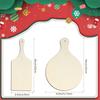 3/6/10Pcs Wooden Mini Cutting Board Unfinished Wood Craft Board Christmas Children DIY Graffiti painting Blank Chopping Board