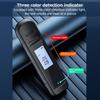 Portable Alcohol Detector Handheld Non-Breath Blow Tester with LED Display Screen 3-color