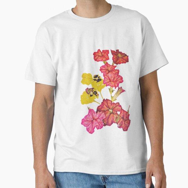 

Men Casual Shirts Short Sleeves A Floral Mix Design Shirt Anime Black Tees Oversized T-shirts XXXL белый