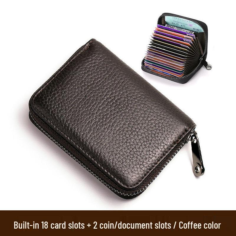 Best-Selling Minimalist Accordion Wallet: Ultra-Thin, Large-Capacity Card Holder with Multi-Card Slots and Compact Design