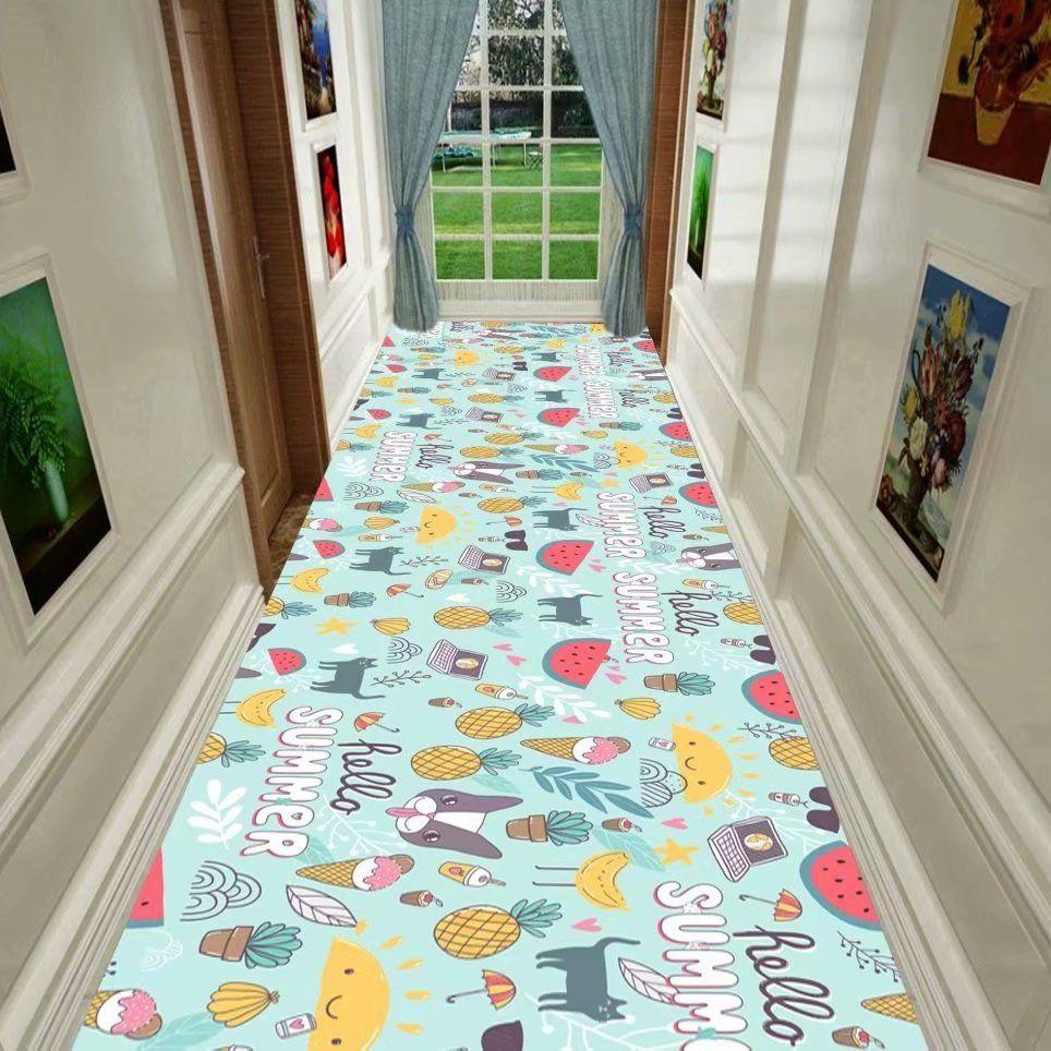 3D Carpet Door Entry Hallway Aisle Long Entrance Living Room Home Stream Carp Rug Office Floor Mats Commercial Hotel Carpets RUG
