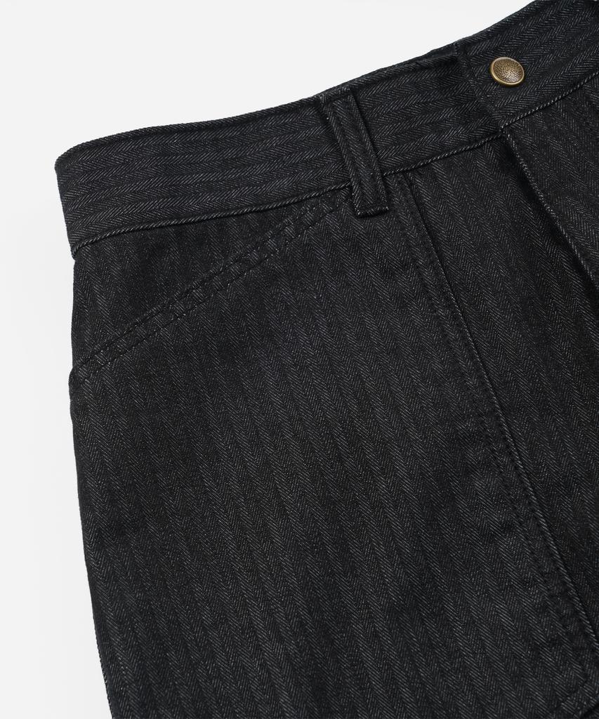 FRIZMWORKS Army Denim Fatigue Pants _ Black