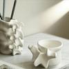 Simple Spine Skeleton Ceramic Mug Coffee Cup with Pen Holder Cute Desktop Decorative Ornaments Creative Gift for Friends