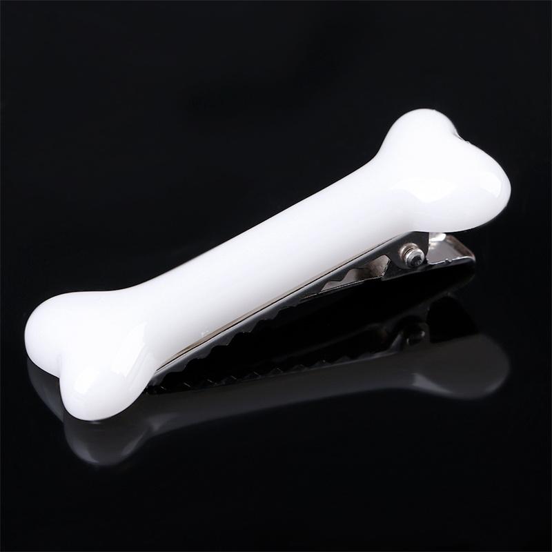 New Dog Hairpin Puppy Kitten Bone Hair Clips Cute Duckbill Clip Pet Hair Accessories Pet Hair Grooming Dog Accessories