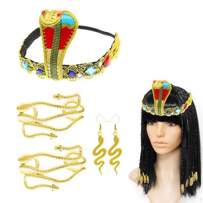 Egyptian Queen Costume Accessories Headband for Photo Props Party
