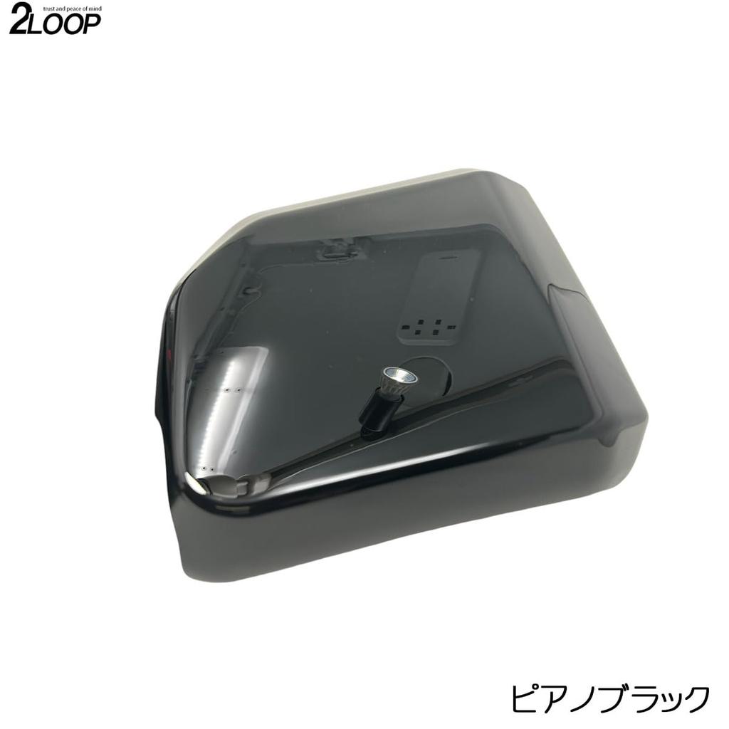 2LOOP Door Mirror Covers for Toyota Land Cruiser 250 TRJ250W GDJ250W Piano Black (Two Loop) (2-Piece Set) (R6.4~),