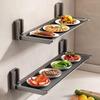 Foldable Wall-Mounted Kitchen Prep Shelf