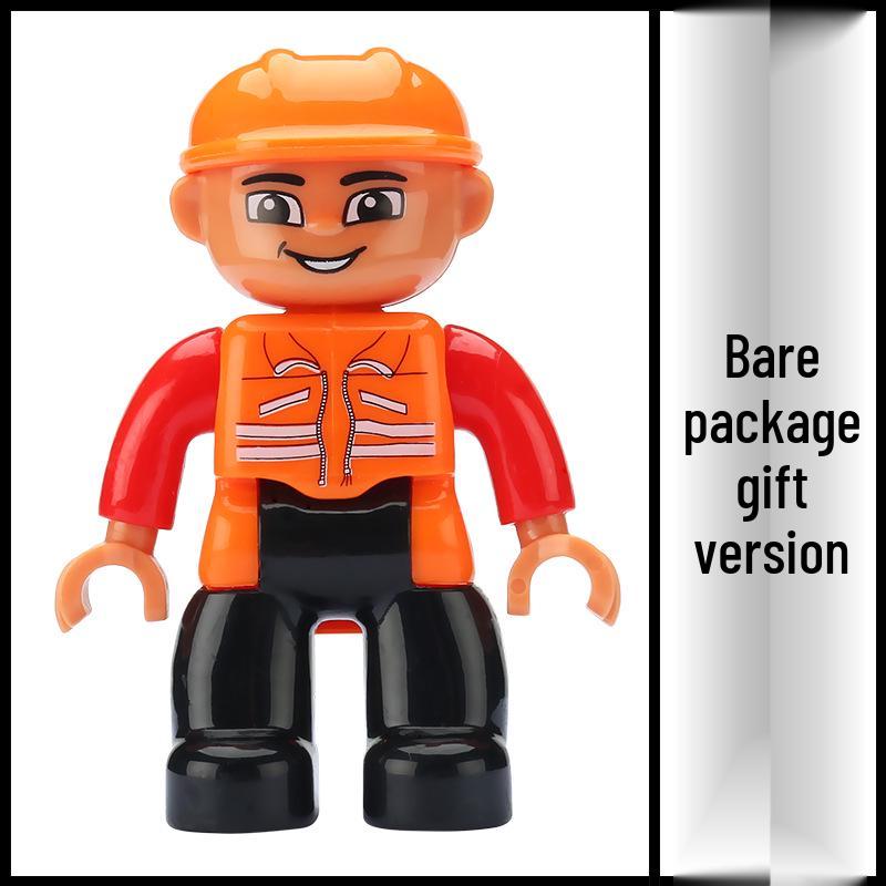 Police Figure Building Blocks - Educational Toy Assembly Kit