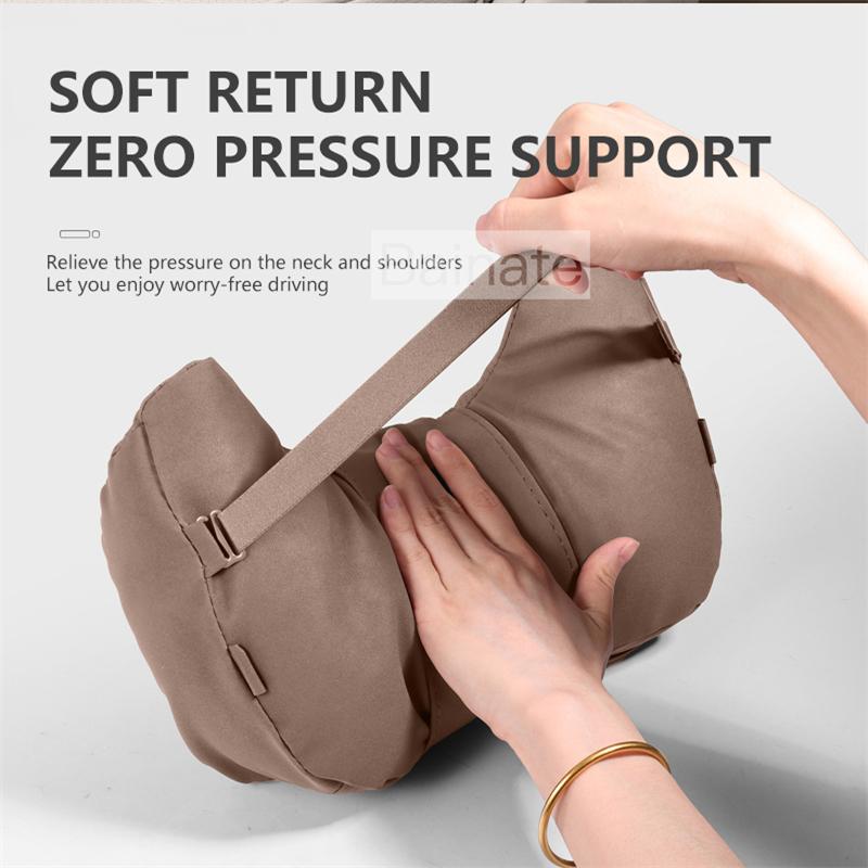 For Mercedes Benz A C E V S Class CLA CLS GLA GLC GLK GLS SLK ML Vito Car Headrest Soft Neck Pillow Seat Lumbar Cushion Support