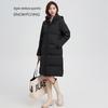 SNOWFLYING Women's Mid-Length Padded Duck Down Jacket