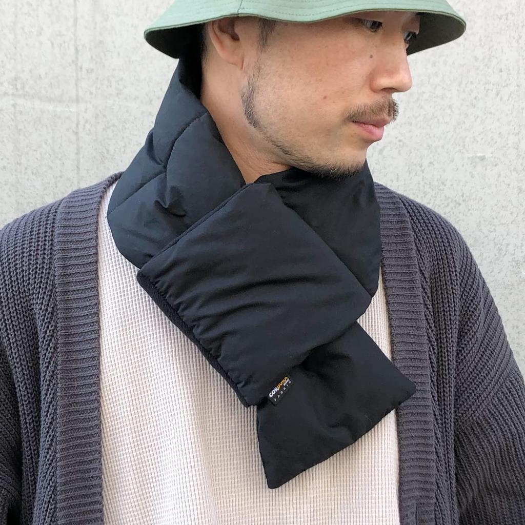 Basic Enchi Cordura Short Made in Cold Weather One Size Fits and Beige Muffler, Japan, Protection, All, Men's Women's,
