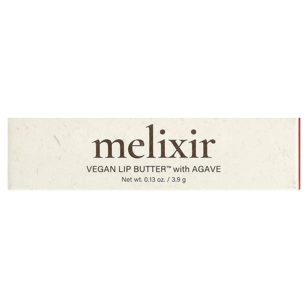 melixir Vegan Lip Butter™ with Agave, 15 Dirty Pink, 3.9 G (0.13 Oz)