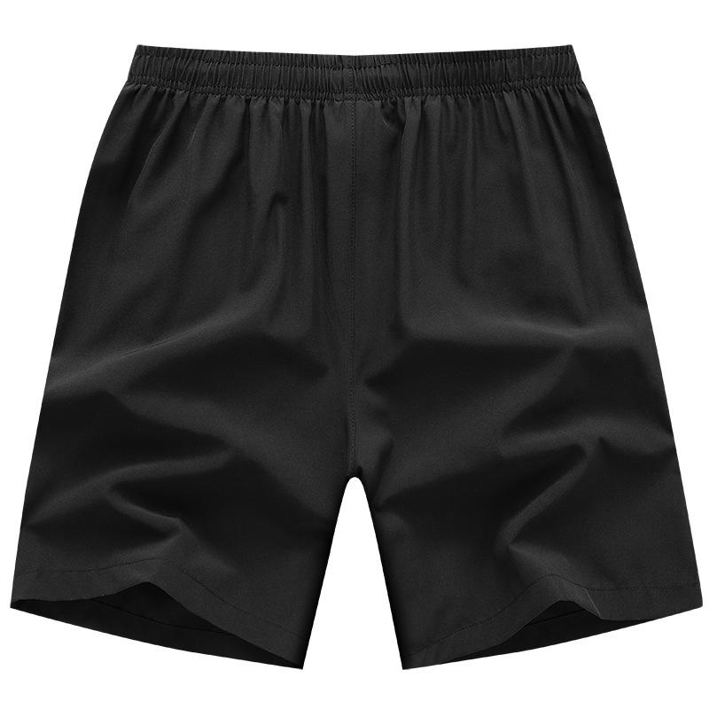 Five Point Pants Sommer Casual Shorts Herren Atmungsaktive Strandshorts Ice Silk Bequeme Fitness Basketball Sport Kurze Hosen Männliche Laufshorts