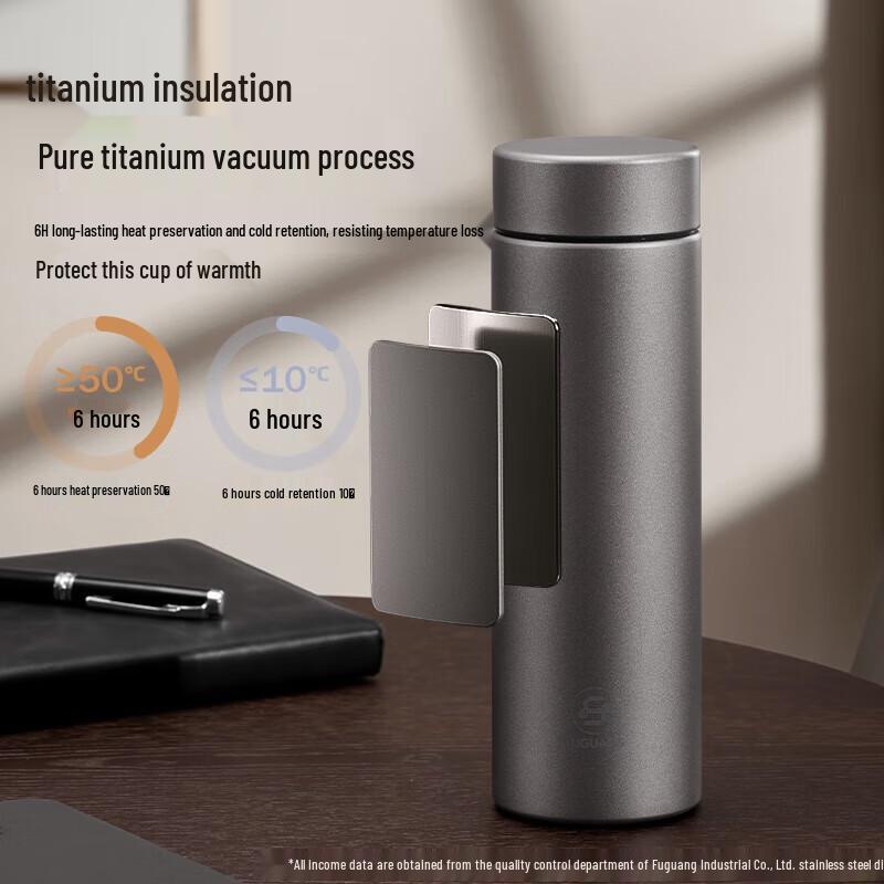 Fuguang Tea Master Pure Titanium Insulated Mug