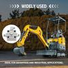 3 Way Diverter Valve Mini Excavator Throttle Spare Replacement Parts with Hydraulic Accessories Screws
