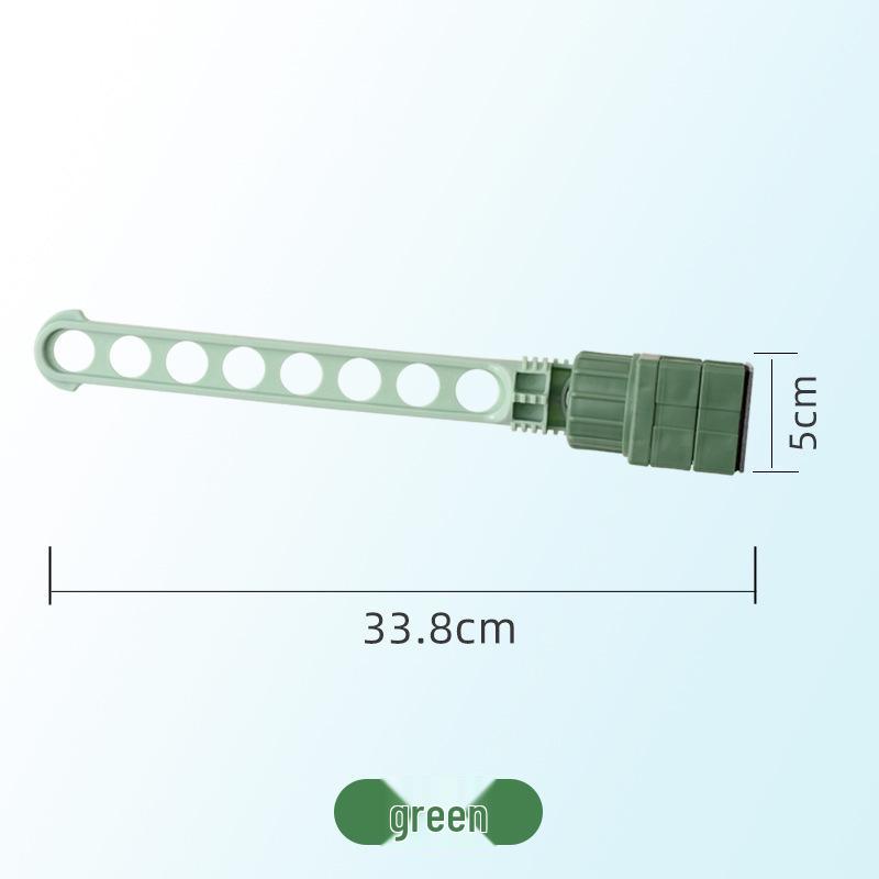 8-hole Retractable Window Drying Rack: Portable, Multi-functional Hanger and Clothesline.
