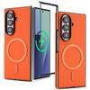 Ultra Thin Carbon Fiber Leather Phone Case for Samsung Galaxy Z Fold 7 6 5 4 3 Fold7 5G Business Magsafe for Magnetic Cover Etui