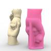 Unique Resin Molds Silicone Craft Mould Flexible Vase Moulds Hands Shape Jewelry Jar Mould Perfect for Hands-Making Vase