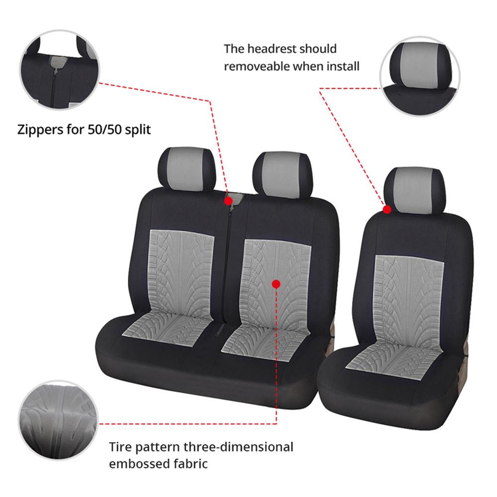 Truck seat cover Y37345 gray H