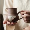 Old Clay Painting Silver Cup Retro Tea Set Ceramic Kung Fu Tea Set Tea Cup