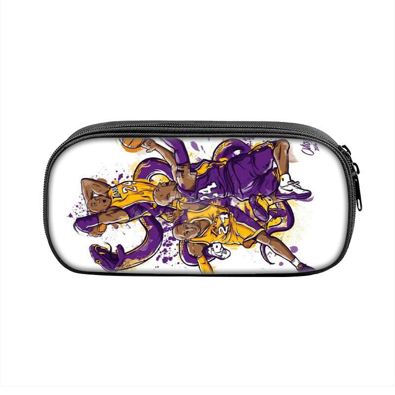 Sac de Rangement NBA Kobe Bryant avec Design Spacieux en Nylon pour Collectionneurs et Étudiants