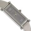Gucci Watches 1500L grayDial Stainless Steel Quartz Analog Display Women Used
