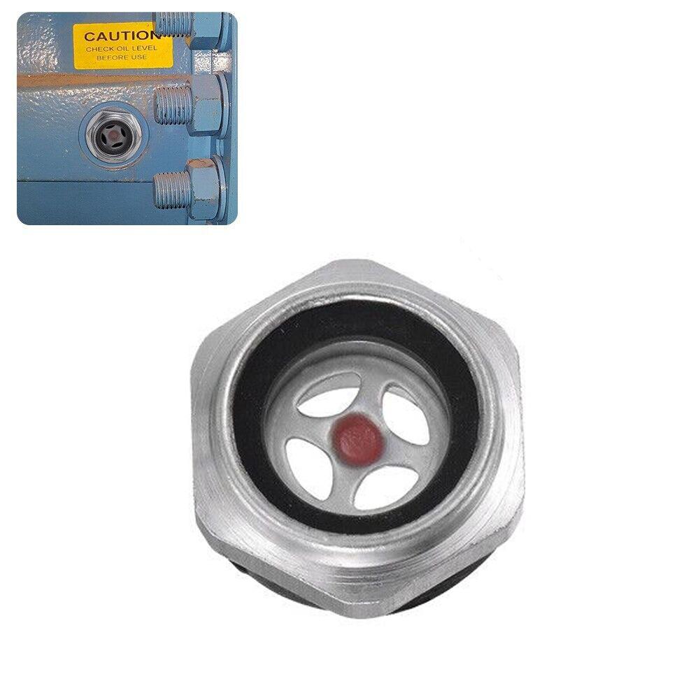 Průhledítko hladiny oleje 1/2" závit Pro numericky řízený vzduchový kompresor hydraulický lis Průhledítko hladinoměru oleje