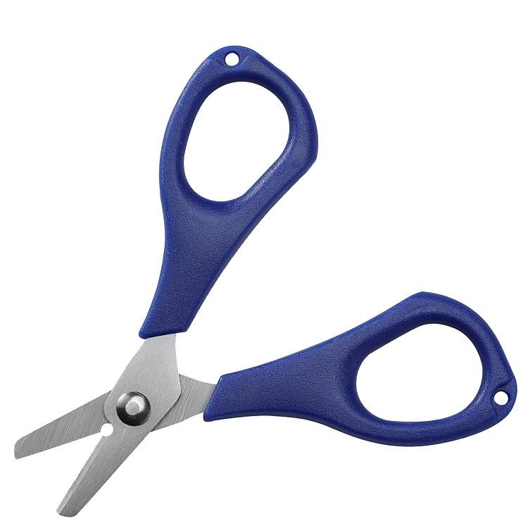 

3CR13 Мини-рыболовные ножницы из нержавеющей стали с удобной ручкой из полипропилена, резак для лески, ручные инструменты для контроля за рыбой