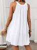 2025 Cross-Border Sleeveless Round Neck Halter Dress for Women