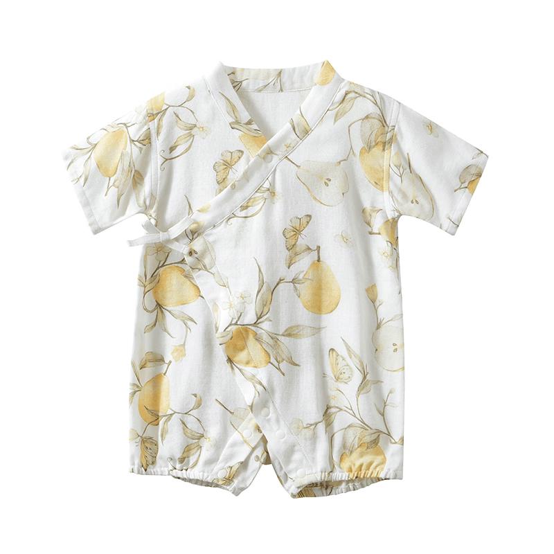 EMXEE Baby Summer Short Sleeve Romper