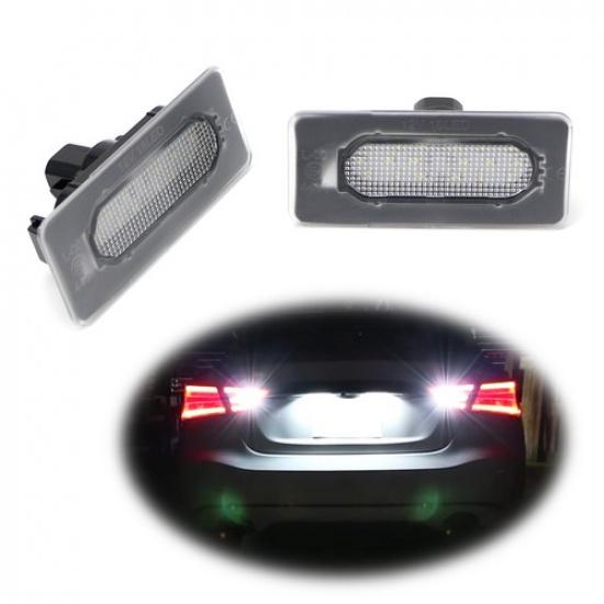 

OEM-Replace 18-SMD White LED License Plate Light Assy For 2014-18 Toyota Corolla