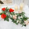 Romantic Rose Candlestick Exquisite Aromatherapy Candlestick Crafts Wreath Ring  Gift