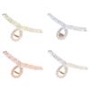Professional Pastel Mini Claw Clip With Tightly Arranged Teeth Extended Wear Hair Bun Holder Strong Spring Mechanism