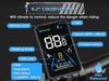 YOLIN LCD Display Mobile Devices Vertical Ebike Lcd Display Display 24V-60V YL-81F Colorful Cycling Computer With Charging Port