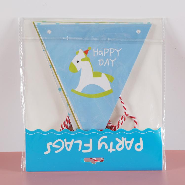 Dzień Dziecka Szkoła Przedszkole Przebieranki Koń Trojański Chorągiewka Urodziny Dziecka Roczek Dekoracja Girlanda Spersonalizowany Styl