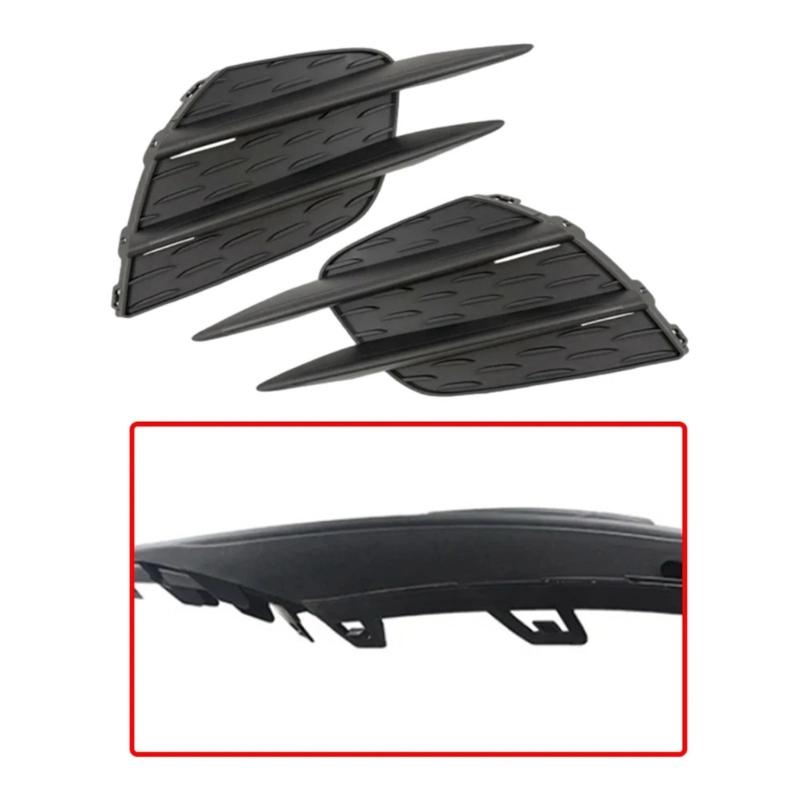 1 Pair Left Right Outer Grille Cover for W177 A160 A180 Car Front Bumper Fog Light Grille Cover 1778858400 A1778858400