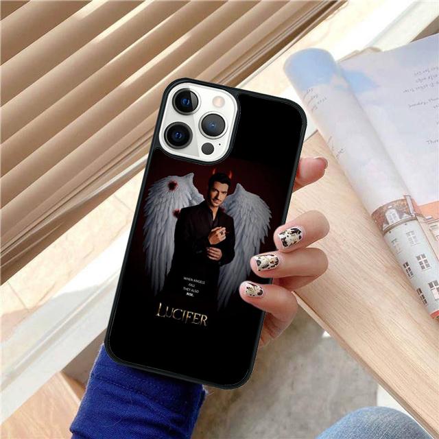 Lucifer Serie TV Phone Case Cover For iPhone 17 Air 15 16 14 13 12 Pro Max 11 Pro Max Plus Coque Shell