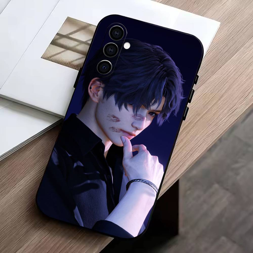 

Qiyu Love and Deepspace Phone Case For Samsung Galaxy A73,A72,A71,A70,A53,A52,A51,Soft Silicone Black Cover Samsung a51 4g