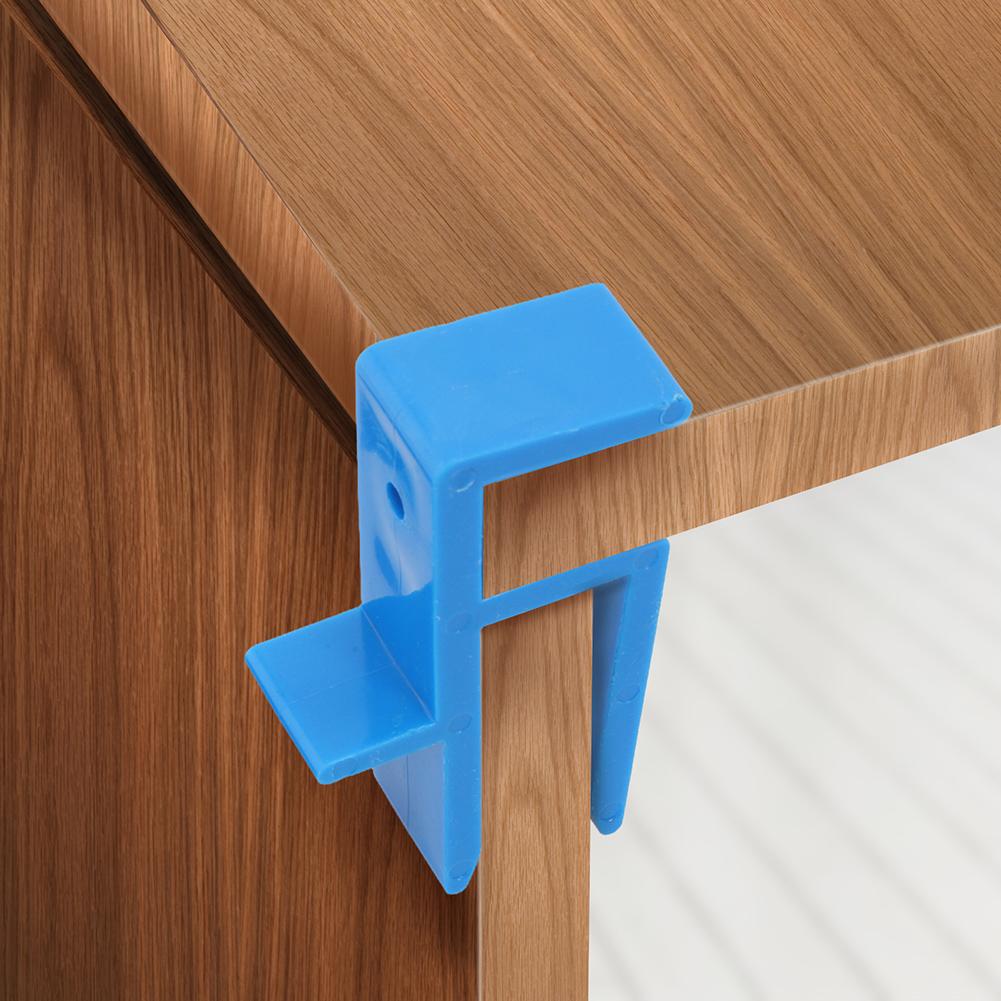 Cabinet Installation Blue Woodworking Jig ABS Plastic Slide Into Place Attach And Slide Hold Long Fillers Single-handed Use