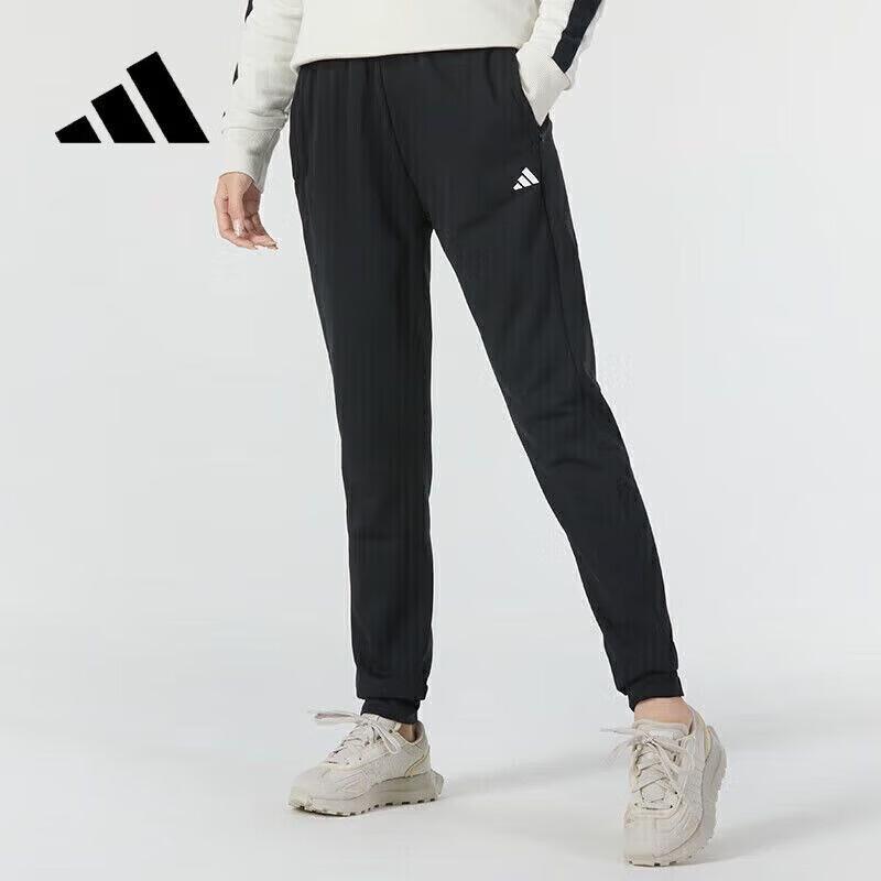 

Adidas Women s IM2678 Fleece-Lined Tapered Joggers S