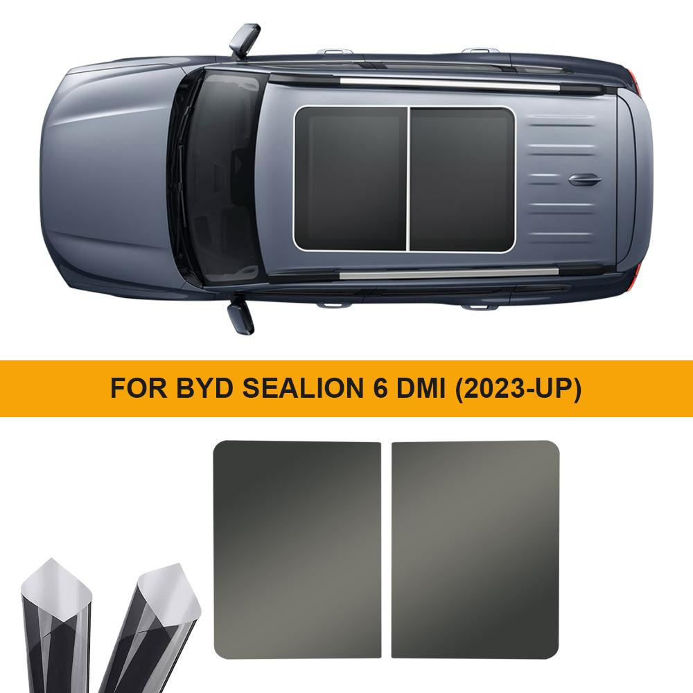 TPU Ice Armor для BYD Sealion 6 DMi 2024 2025 Теплоизоляция Автомобильные PPF Аксессуары Готовая к вырезанию Пленка для защиты люка