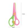 Album Scrapbook Photo Stationery Art Scissors Plastic Scissors Round Head Scissors Paper Cutting