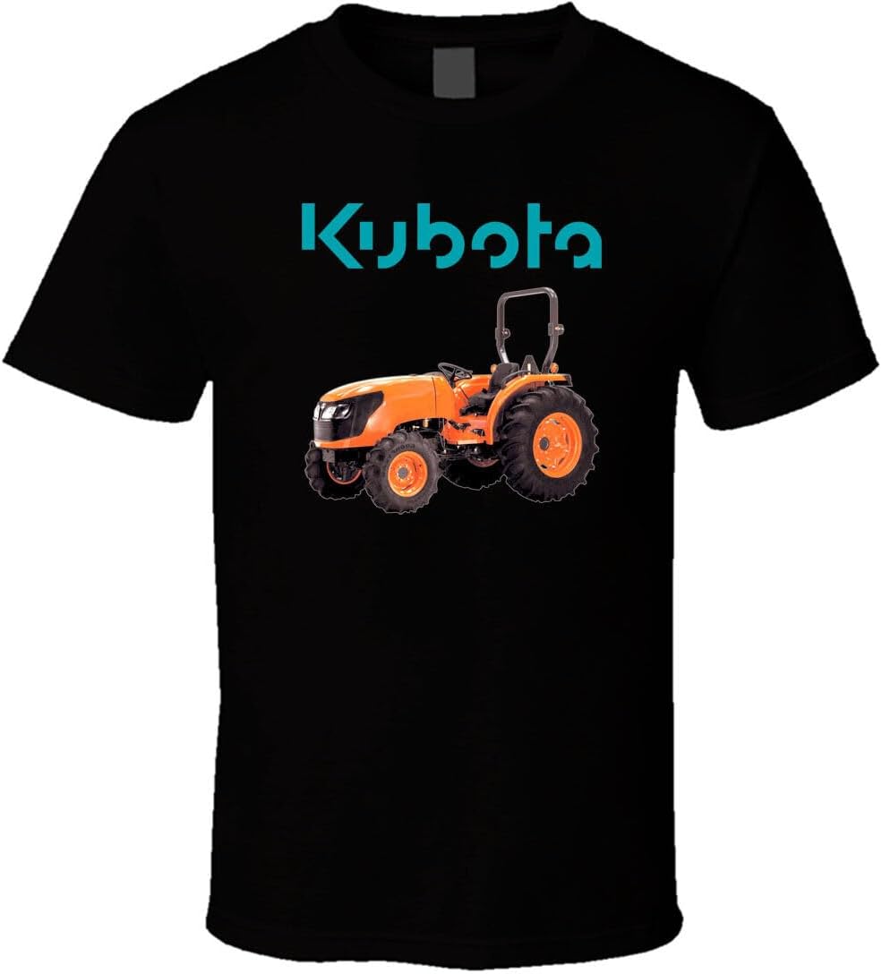 Kubota Tractor Farm Logo Machine tee Shirt Tshirt Men s 3XL