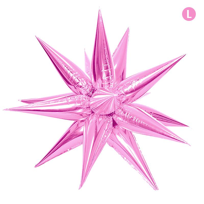12Pcs Explosion Star Balloons Birthday Ceremony Wedding Decoration Foil Balloon