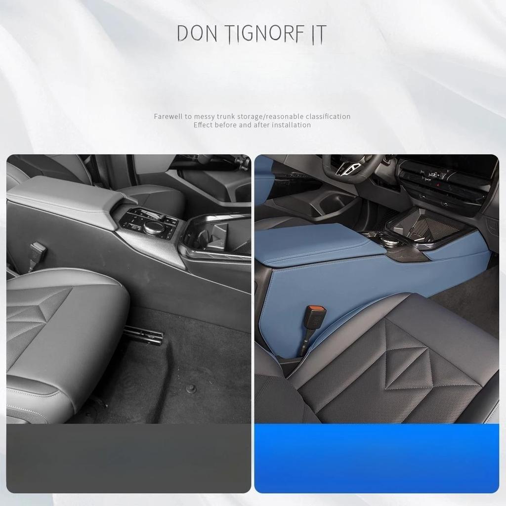 For Bmw X3 G45 2025+ Center Console Side Kick Pads Non-Slip Armrest Protection Cover Scratch-Resistant Interior Car Accessories