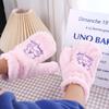 Süße Winter Mädchen Cartoon Frauen Vollfinger Bärenhandschuhe Warme Fäustlinge Plüschhandschuhe